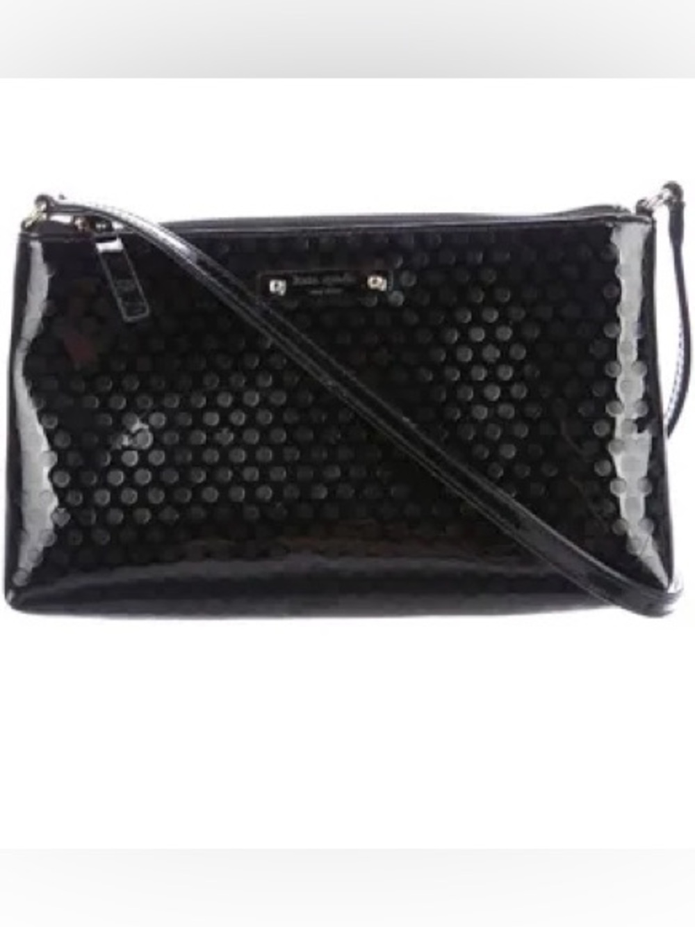 Kate Spade Amy Beale Street Black Leather Crossbody Bag